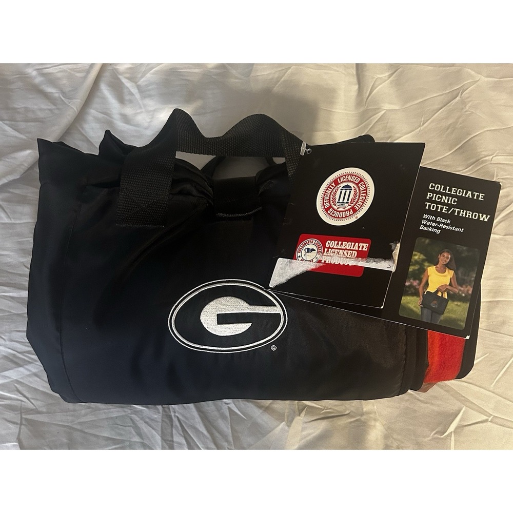 Georgia Bulldogs NCAA 49" x 57" Northwest Travel Picnic Gameday Blanket With Tag - Picture 6 of 6
